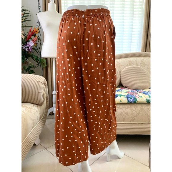 Stylish Brown Polka Dot Pants - Picture 9 of 15